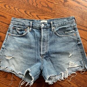 Citizens of Humanity Marlow Denim Shorts Distressed 29